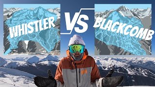 Which Mountain is BEST  WHISTLER or BLACKCOMB [upl. by Hsizan]