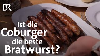 Fränkische Spezialität Coburger Bratwurst selbst gemacht  Zwischen Spessart und Karwendel  BR [upl. by Niddala]