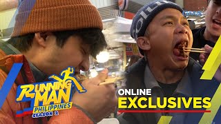 Running Man Philippines 2 RMPH boys nagMUKBANG ng exotic food sa Gwangjang Online Exclusives [upl. by Elirpa]