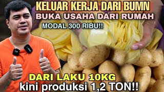 MODAL CUMA 300 RIBU Bikin usaha KECIL DARI RUMAH kini Produksi 12 TON OMSET JUTAAN  IDE BISNIS [upl. by Nirej969]