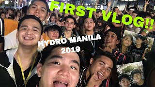 FIRST VLOG HYDRO MANILA 2019 w TIKTOK INFLUENCER [upl. by Frum]