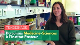 Mathilde  du cursus MédecineSciences à lInstitut Pasteur  ENSPSL [upl. by Ricardama]