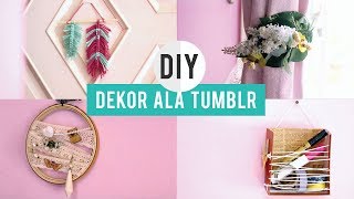 DIY DEKOR KAMAR MINIMALIS ala TUMBLR PART 2  DIY INDONESIA [upl. by Mallissa]