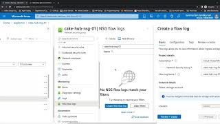 Demo Network Security Group Flow Logs [upl. by Yxor]