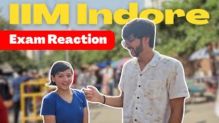 IPMAT IIM Indore Exam Reaction 2024 QAMCQ why yu do dis [upl. by Haliehs490]