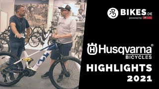 Husqvarna Neuheiten 2021  Mountain Cross EMTB Fully amp Cross Tourer SUV EBike mit Shimano EP8 [upl. by Girardi]