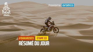 Le résumé de lÉtape 13 présenté par Aramco  Dakar2023 [upl. by Nailij]