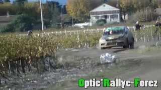 Sortie de Route Falco  Rallye Terre de Vaucluse 2014 by OpticRallyeForez [upl. by Syned931]