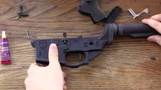 Installation Video Resurgent Arms AR Grip and Safety [upl. by Malka572]