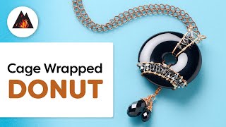 🤫 Secrets to Wireworking  Pt 8 WireWrapped Donut Bail [upl. by Edeline]