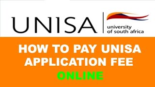 how to pay the unisa application fee online for 20242025 [upl. by Schultz]