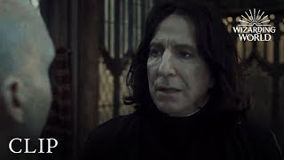 Snape is the Master of Voldemorts Elder Wand  Harry Potter and the Deathly Hallows Pt 2 [upl. by Wernsman]