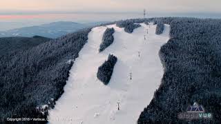 Waterville Valley Aerial Overview by Slopevuecom [upl. by Aztiram]