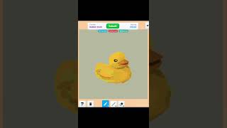 🐥 art roblox speeddraw painting illustration digitalart shorts drawing games gaming cute [upl. by Ancel445]