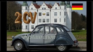 Citroen 2CV Ente Restauration Zusammenfassung [upl. by Oicor]