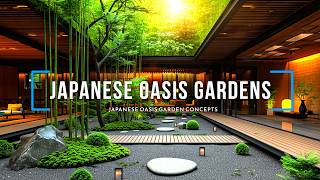 Japanese Gardens Inspiration from Oasis Tranquility  NatureInspired and Oasis [upl. by Rosalinda615]