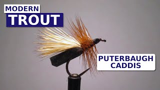 Fly Tying the Puterbaugh Caddis Trout Dry Fly [upl. by Akinar]