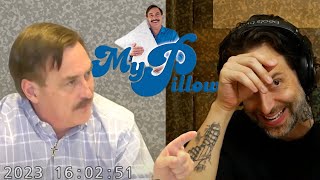 Chris DElia Reacts to Deposition of MyPillow CEO Mike Lindell [upl. by Enyala895]