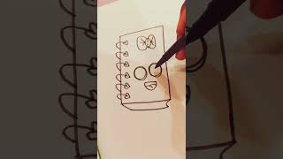 HOW TO DRAW A CUTE NOTEBOOK [upl. by Eednak]