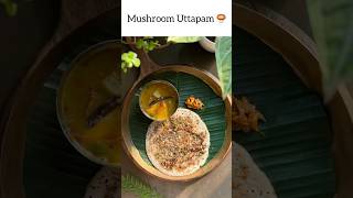 Nahi rahega life mein koi gum jab lunch mein banne ho mushroom uttapam 🫶 [upl. by Akimaj]