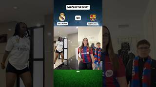 Which is the Best HALA MADRID Or VISCA BARÇA Pt 5 shorts dance music halamadrid viscabarça [upl. by Ayak]