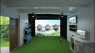 Foresight Sports golf simulator concepts for your home workplace or commercial facility [upl. by Aile]