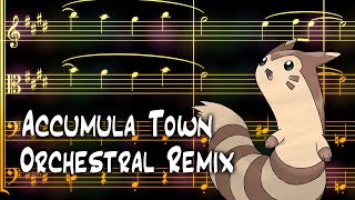 Accumula Town  Orchestral Remix  Pokémon Black White [upl. by Mok]