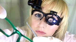 ASMR Optician Session Roleplay  Glove Light Close Personal Attention [upl. by Elnar]