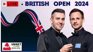 🔴LIVE Mark Selby vs David Gilbert BRITSH OPEN SNOOKER CHAMPIONSHIP 2024 score board [upl. by Eidolem]