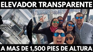 ELEVADOR TRANSPARENTE A MAS DE 1500 PIES EN NYC  VLOG 231  Alejandro Gil [upl. by Hartfield889]