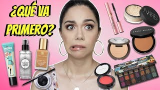 ¿QUÉ VA PRIMERO EL ORDEN PARA APLICAR EL MAQUILLAJE  MARIEBELLE COSMETICS [upl. by Nitin]