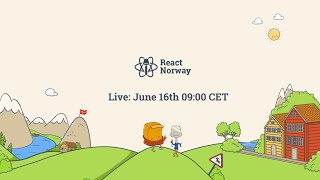 React Norway June 16th 2023 [upl. by Adihahs706]