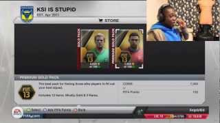 Fifa 13  Ultimate Team  KSI IS STUPID  Pack Opening 15 [upl. by Jansson754]