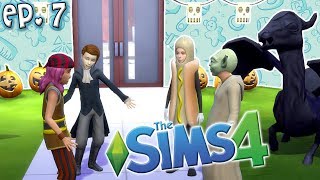 Halloween Party amp VIDCON  The Sims 4 Raising YouTubers Miniseries  Ep 7 [upl. by Richie]