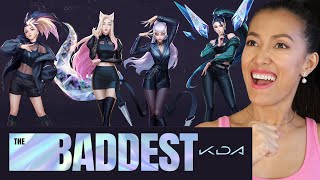 KDA  The Baddest Reaction  More Addictive Than League of Legends [upl. by Hy]