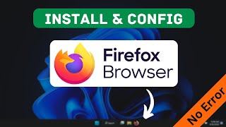 How to Install Firefox on Windows 1011  Chrome Alternative  Browser for windows [upl. by Laden]