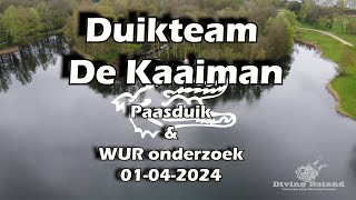 Paasduik Duikteam De Kaaiman 010424 [upl. by Ertnod]