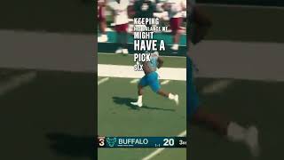 Buffalo DB Marquis Cooper w The 100 YD Pick6️⃣vs UMASS collegefootballl football Buffalo cfb [upl. by Eltsyrk630]