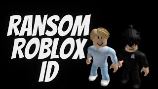 Ransom  Lil Tecca Roblox ID Code [upl. by Viviyan538]