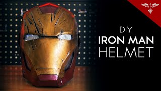 DIY Iron Man Helmet  Foam [upl. by Shig261]