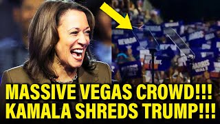 VP Harris Gives MASSIVE Vegas Speech EVISCERATING Trump [upl. by Francyne]