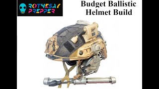 Budget Ballistic Helmet Build [upl. by Ennaillek]