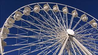 Freiburger Mess Herbstmesse Messe 2018 Riesenrad Freiburger Mess Kirmes Jahrmarkt Rummel [upl. by Hcirdla]