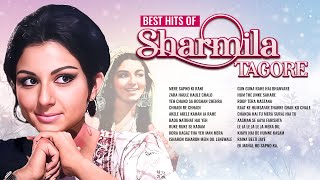 Top 20 Songs of Sharmila Tagore  शर्मिला टैगोर हिट हिन्दी गाने 4K  Bollywood Old Hindi Songs [upl. by Azelea]