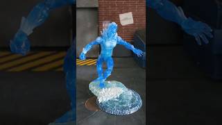 Marvel Legends Iceman with the Marvel Select Ice slide Display marvellegends actionfigures xmen [upl. by Mella]