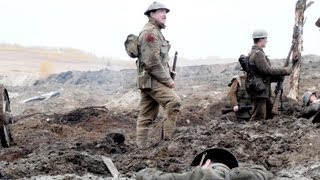 Passchendaele WWI Movie Tim Heller reenactor behind the scenes 7 100 [upl. by Aiyotal]