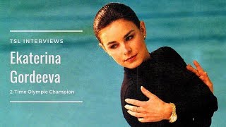 Ekaterina Gordeeva TSLs Interview with the 2X Olympic Champion GampG Екатерина Гордеева Интервью [upl. by Jaime325]