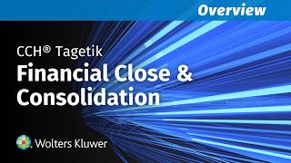 CCH® Tagetik Financial Close amp Consolidation  Close the books faster and always be right [upl. by Etnuaed]