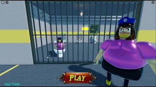 BARNIES PRISON ESCAPE 2 OBBY FULL PLAYGAME roblox barryprisonrun [upl. by Atinar]