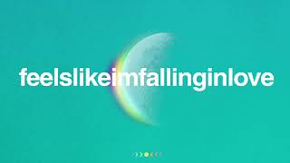 Coldplay  feelslikeimfallinginlove Official Audio [upl. by Emlin]